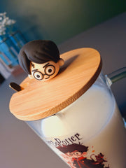 Cute Harry Potter Printed  Glass Coffee  Glass Mug