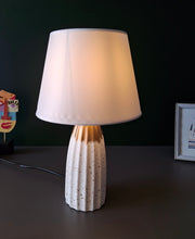 The Decor Kart Grey Ceramic Serenity Table Lamp