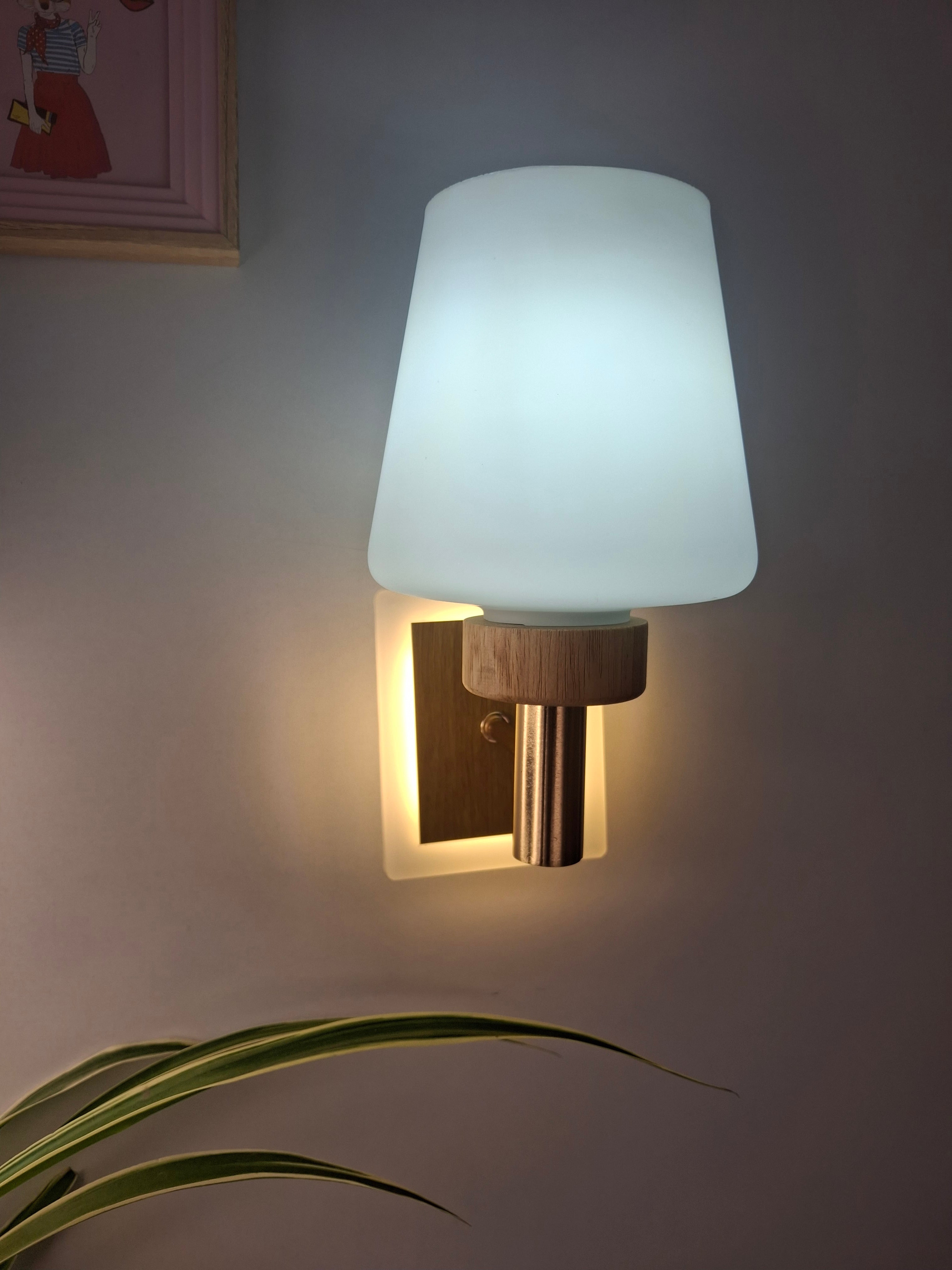 Creative Wood Wall Lantern Modern Simple Wall Light Style 2