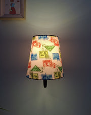 The Stamp Lamp Shade Wall Lights