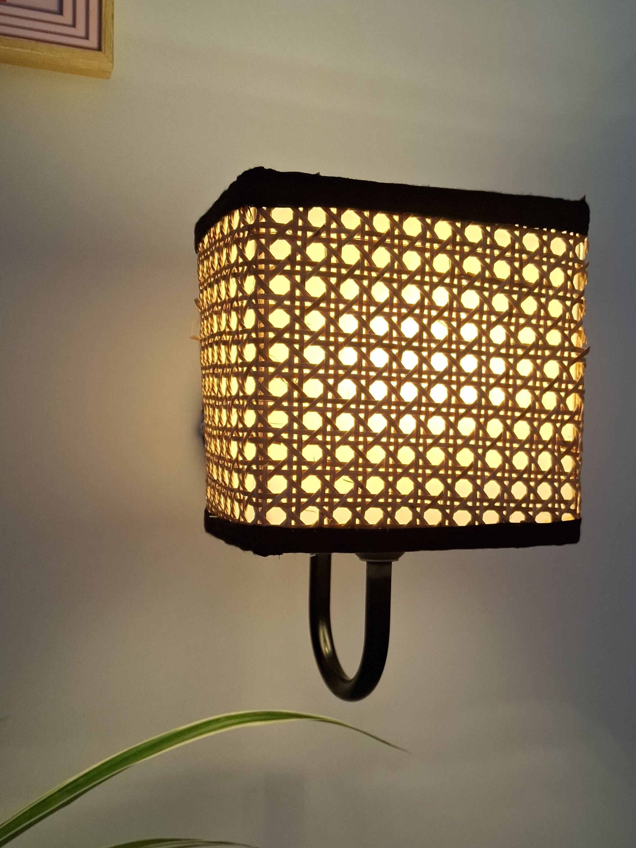 The Bamboo Fabric Lamp Shade Wall Lights