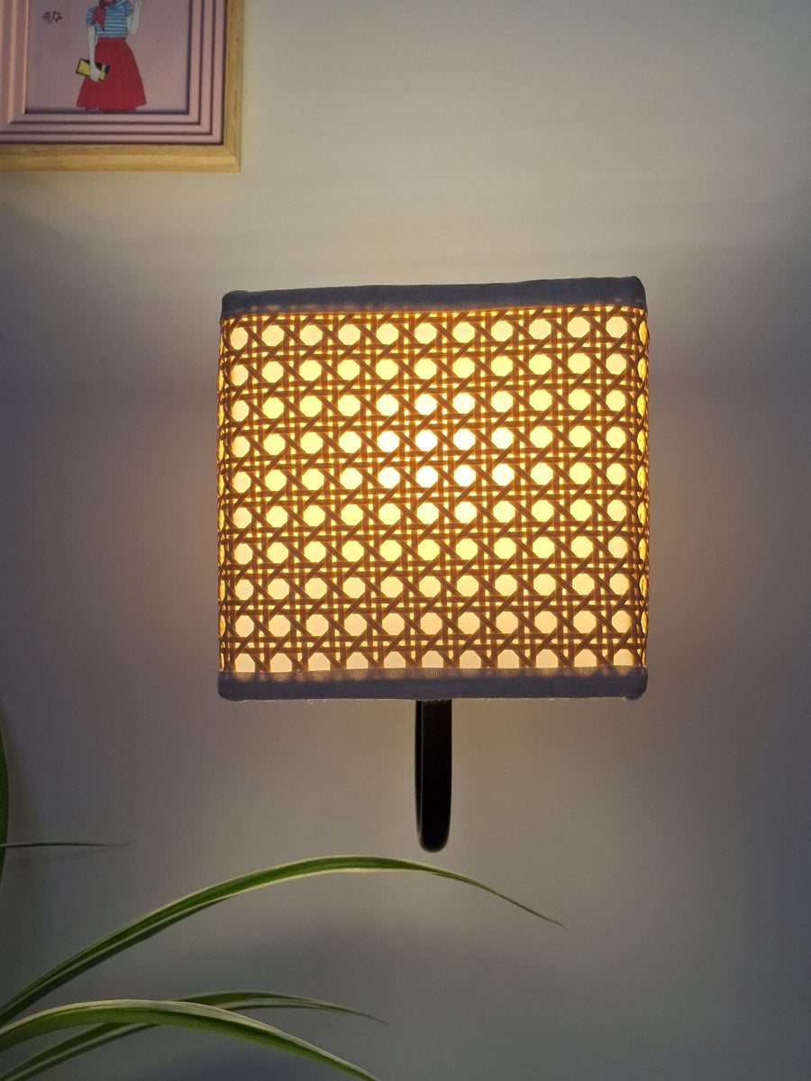 The Bamboo Fabric Lamp Shade Wall Lights