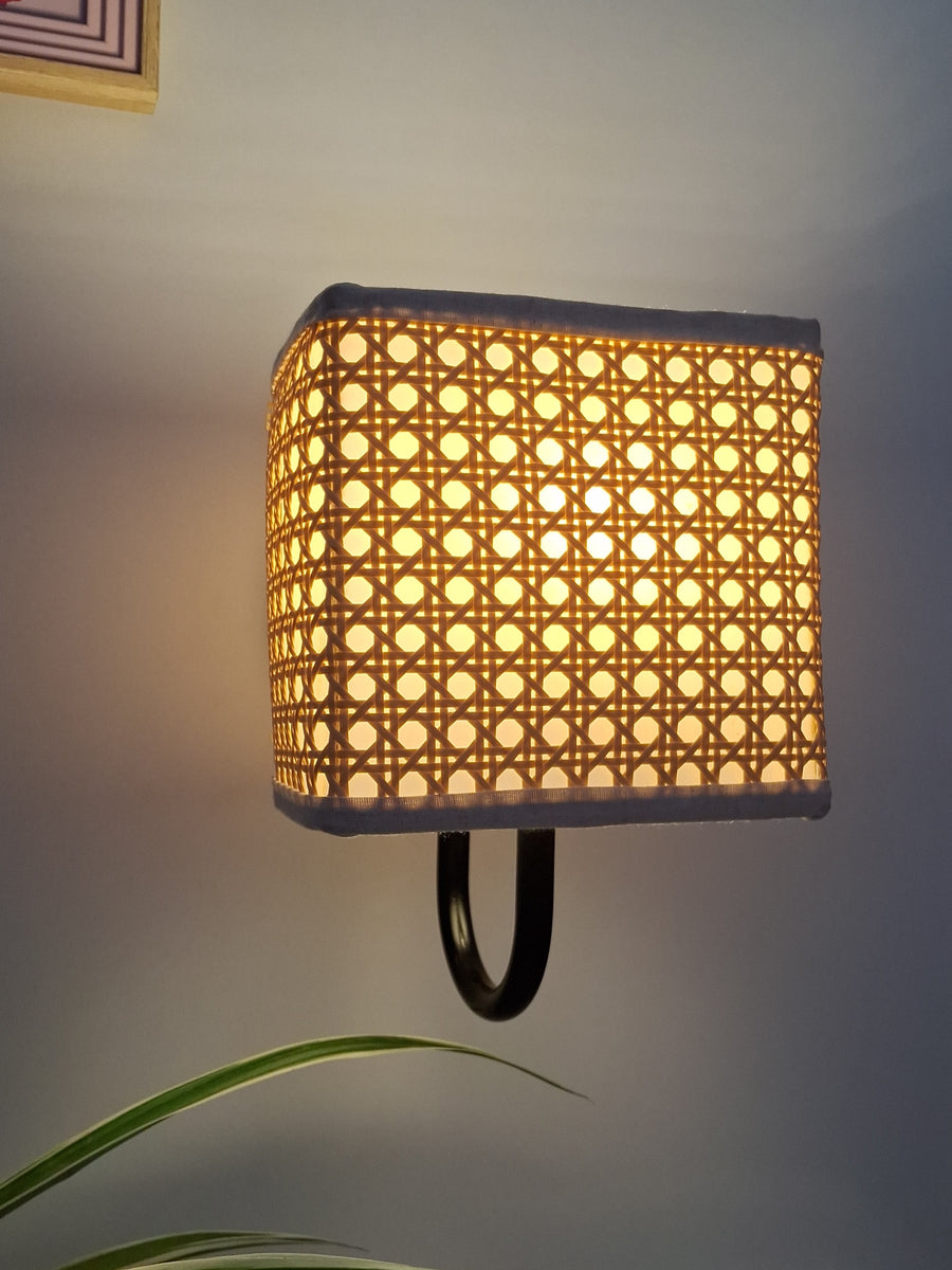 The Bamboo Fabric Lamp Shade Wall Lights