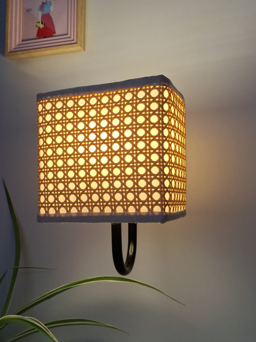 The Bamboo Fabric Lamp Shade Wall Lights