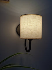 The Jute Fabric Lamp Shade Wall Lights