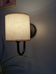 The Jute Fabric Lamp Shade Wall Lights