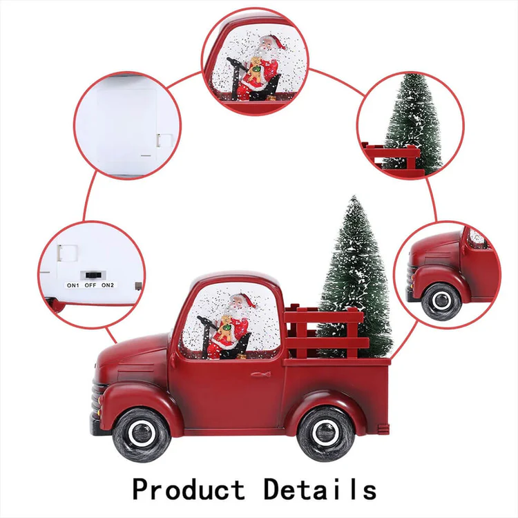 CORAL TREE Santa Musical Truck With Lamp