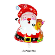 Christmas Decor Balloons, Giant 4 pcs