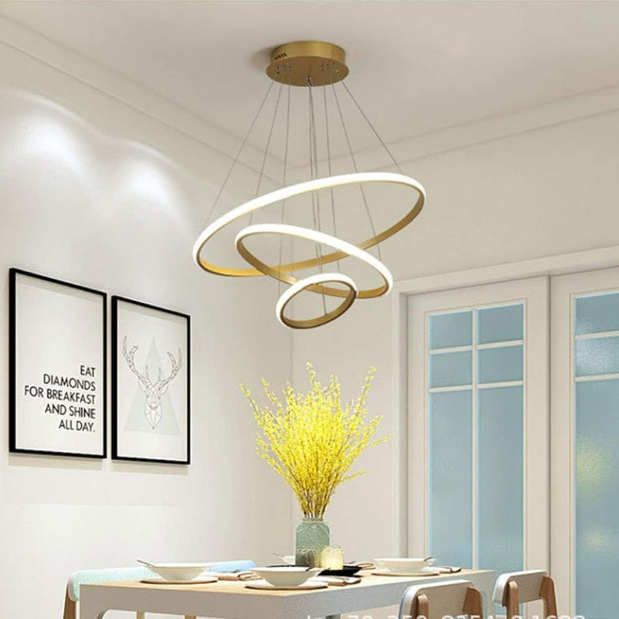 3 Ring LED Pendant Light