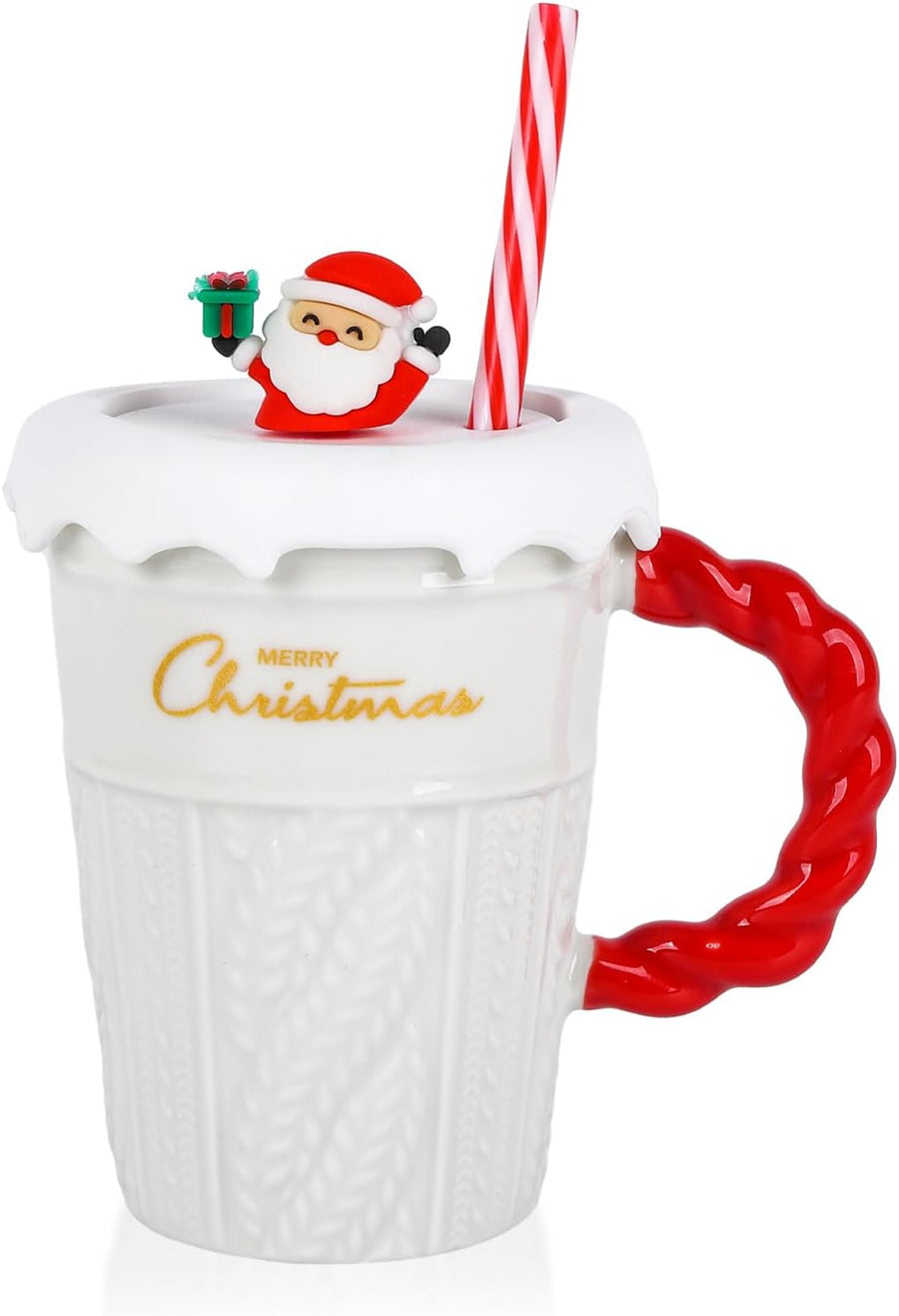 Christmas Coffee Cup 400 ml Christmas Ceramic Coffee Cup