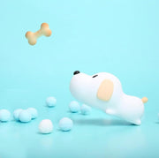 Silicone Cute Puppy Table Lamp