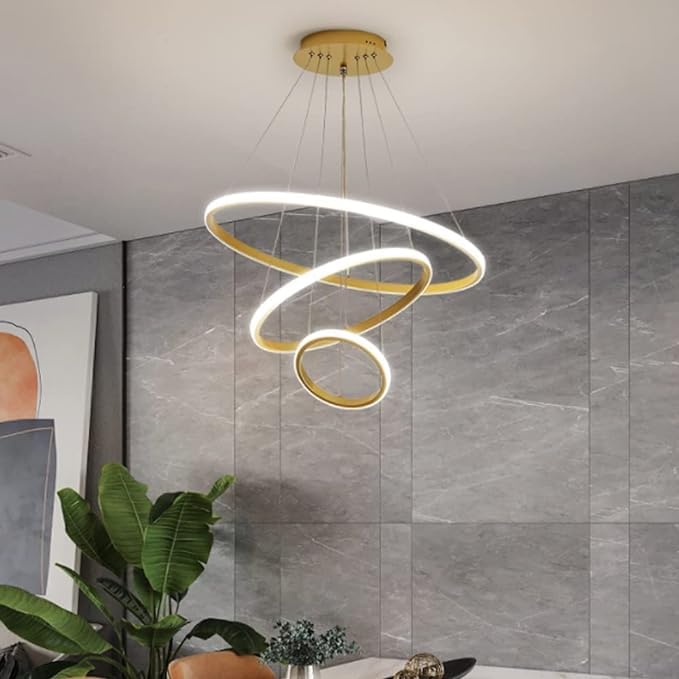 3 Ring LED Pendant Light