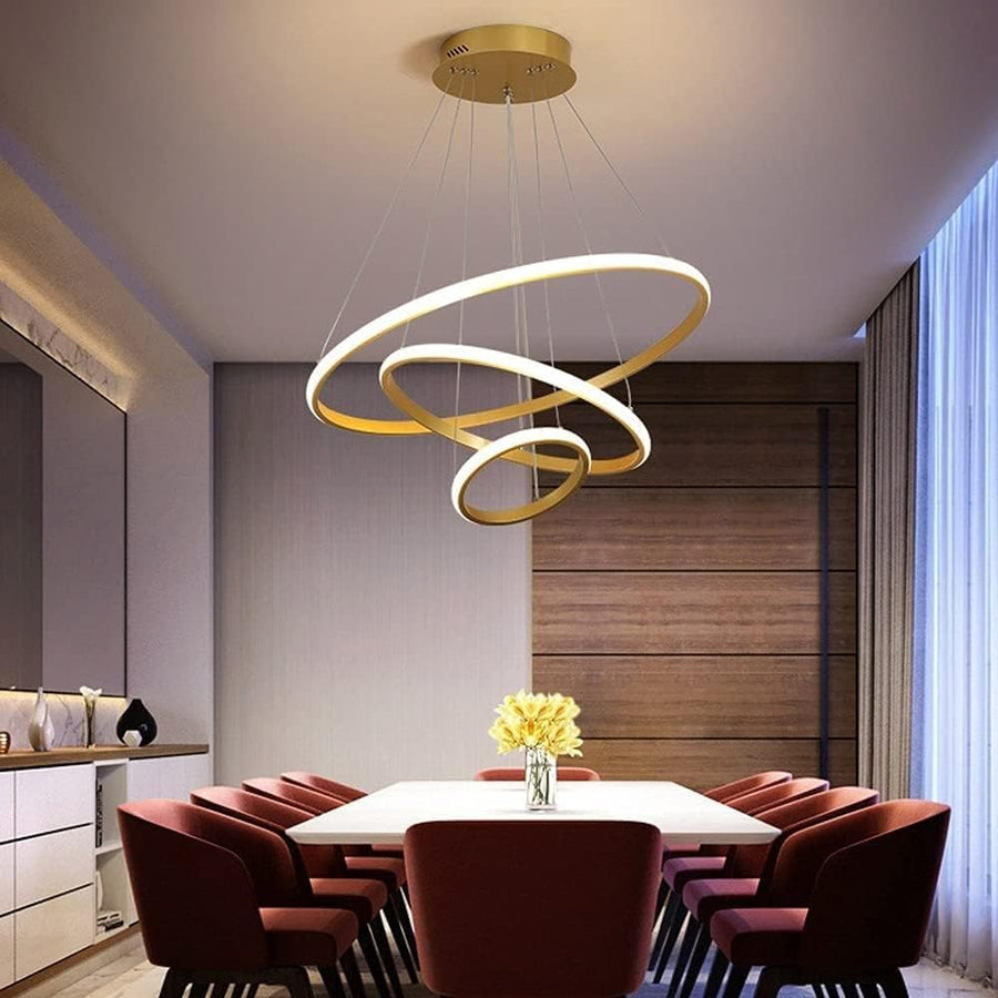 3 Ring LED Pendant Light