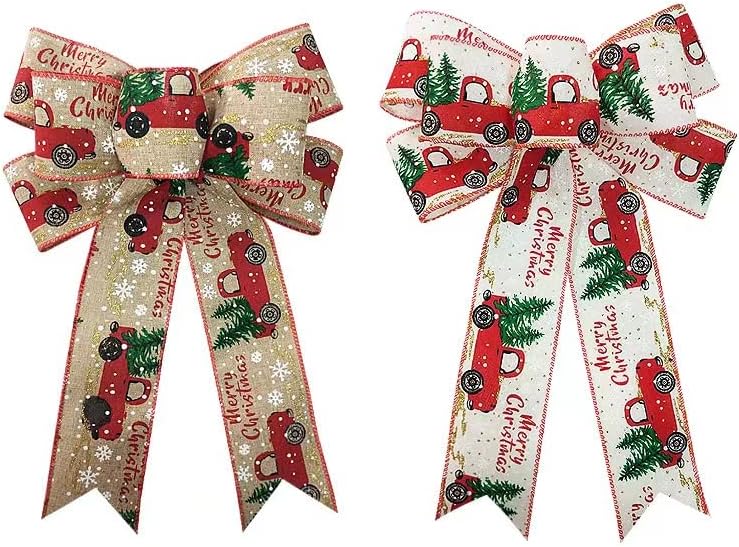 Bow Gift Wrapping Pull Bows 6.5 Inch Lage Gift Bows for X-Mas tree