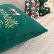 16 x 26 CM set of 2 Christmas Velvet Pillowcases