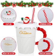 Christmas Coffee Cup 400 ml Christmas Ceramic Coffee Cup