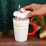 Christmas Coffee Cup 400 ml Christmas Ceramic Coffee Cup