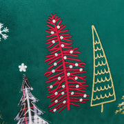 16 x 26 CM set of 2 Christmas Velvet Pillowcases