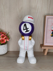 Billiard Fashion Boy Statue Decoration Ornament Number 4