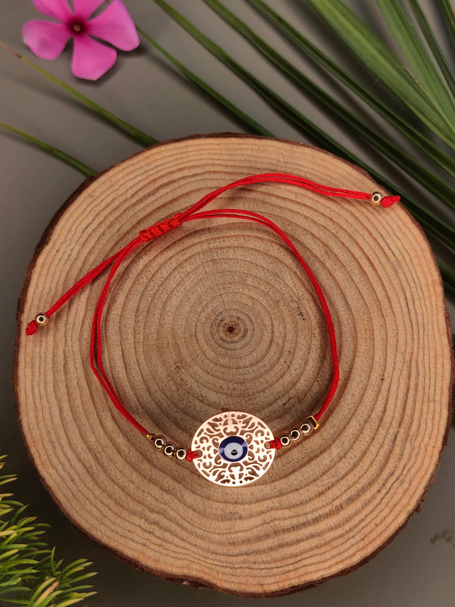 Evil Eye Woven Elegant Rakhi