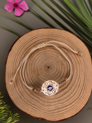 Evil Eye Woven Elegant Rakhi