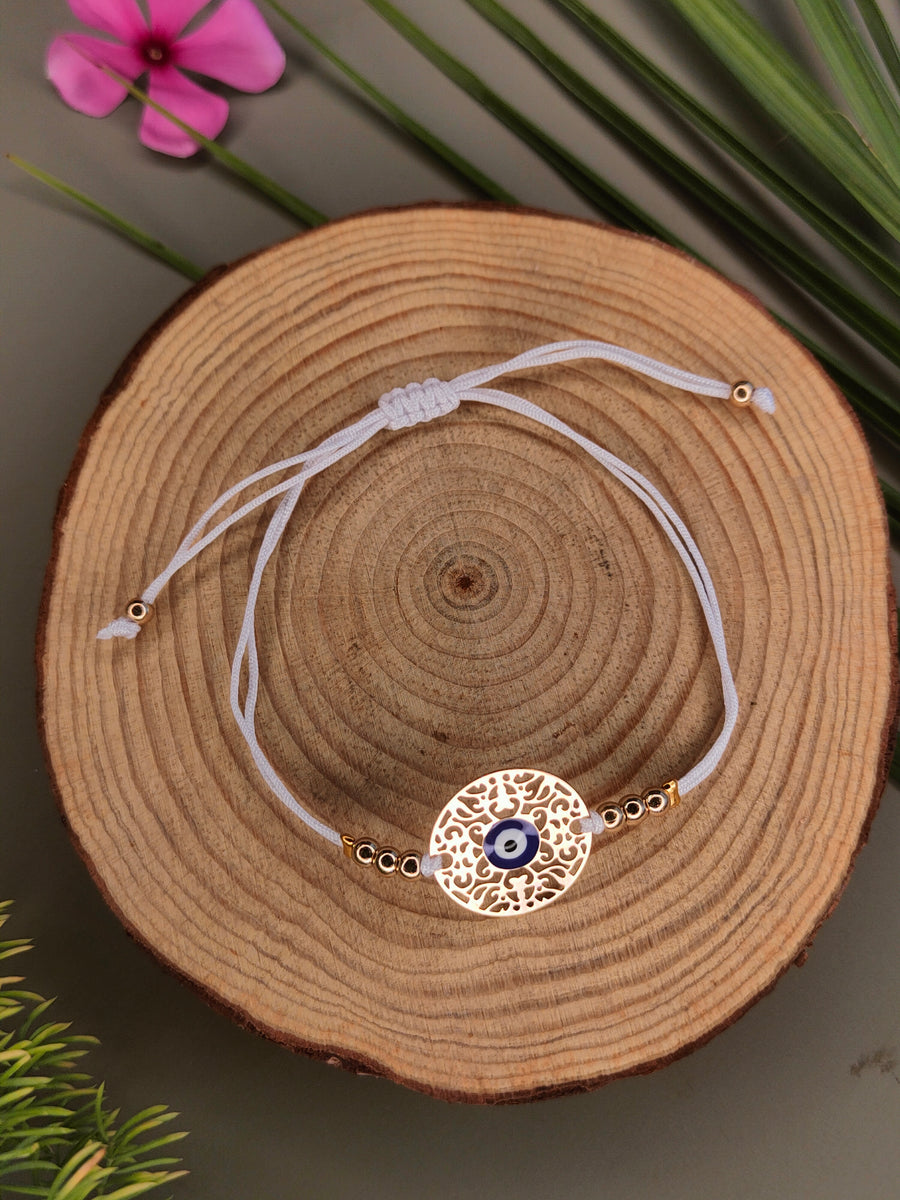 Evil Eye Woven Elegant Rakhi