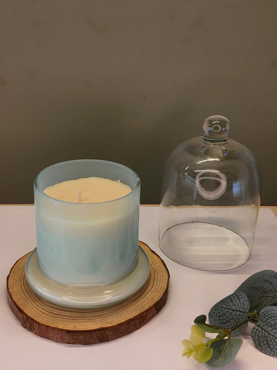 Bell Jar Candle White