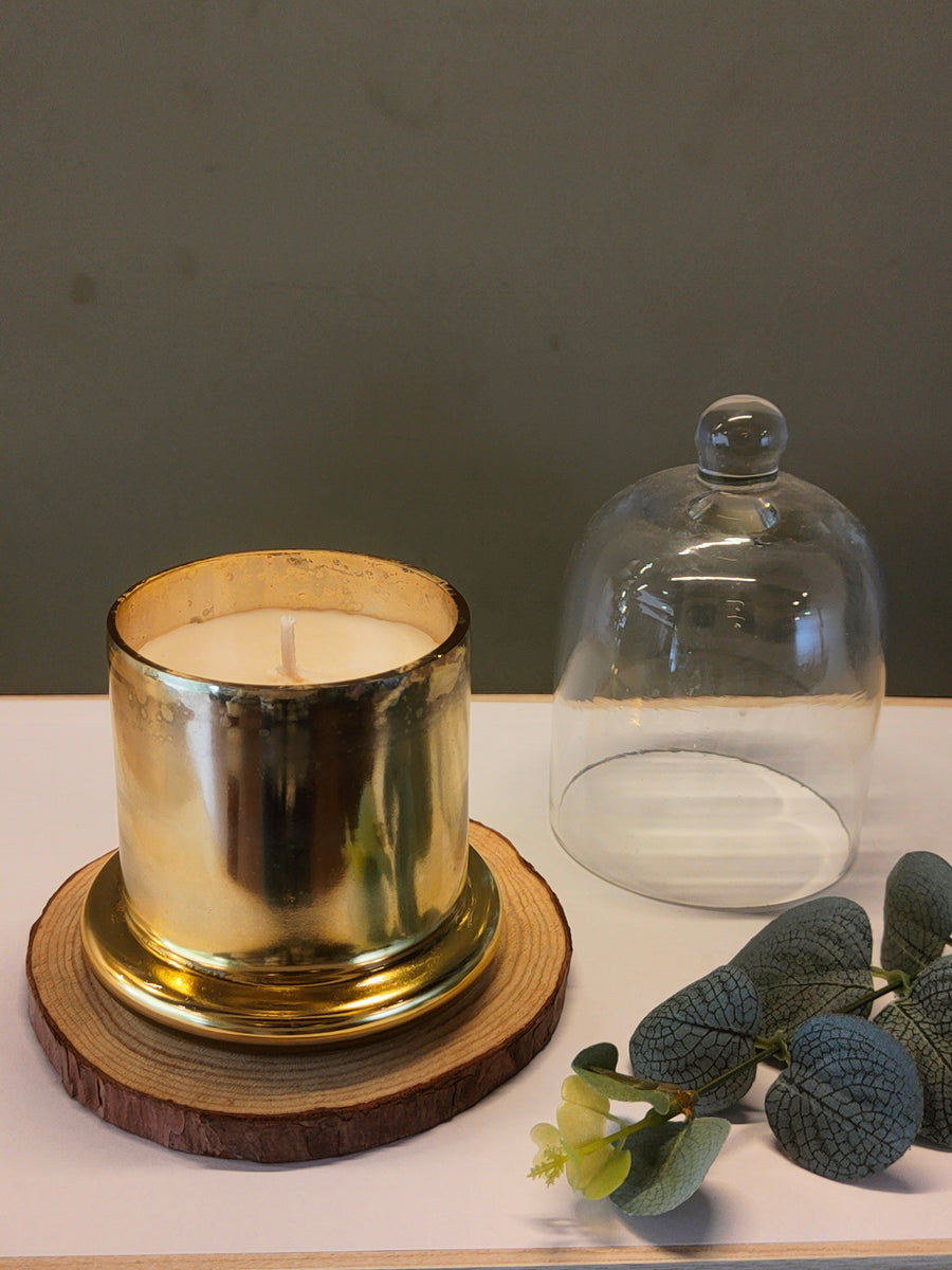 Bell Jar Candle Royal Gold