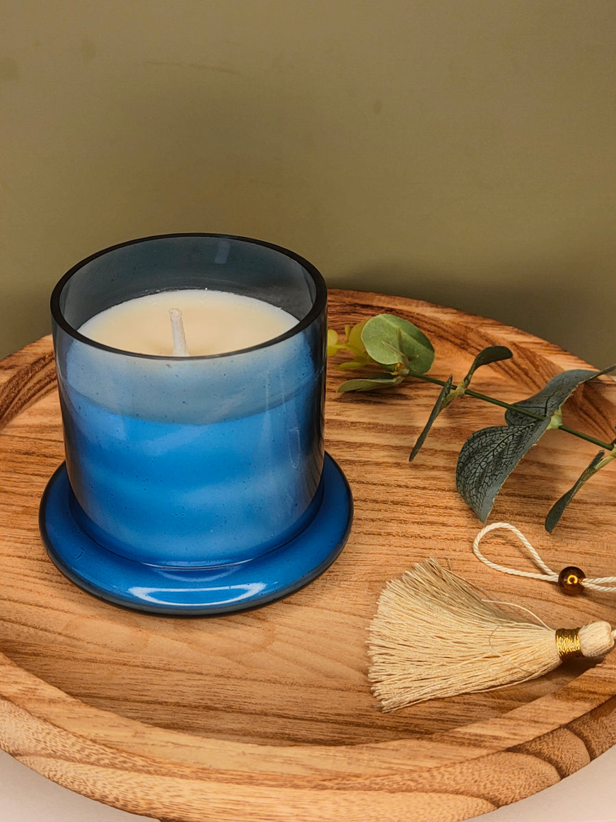 Bell Jar Candle Royal Blue