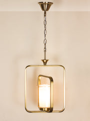 Square Metal Pendant Light