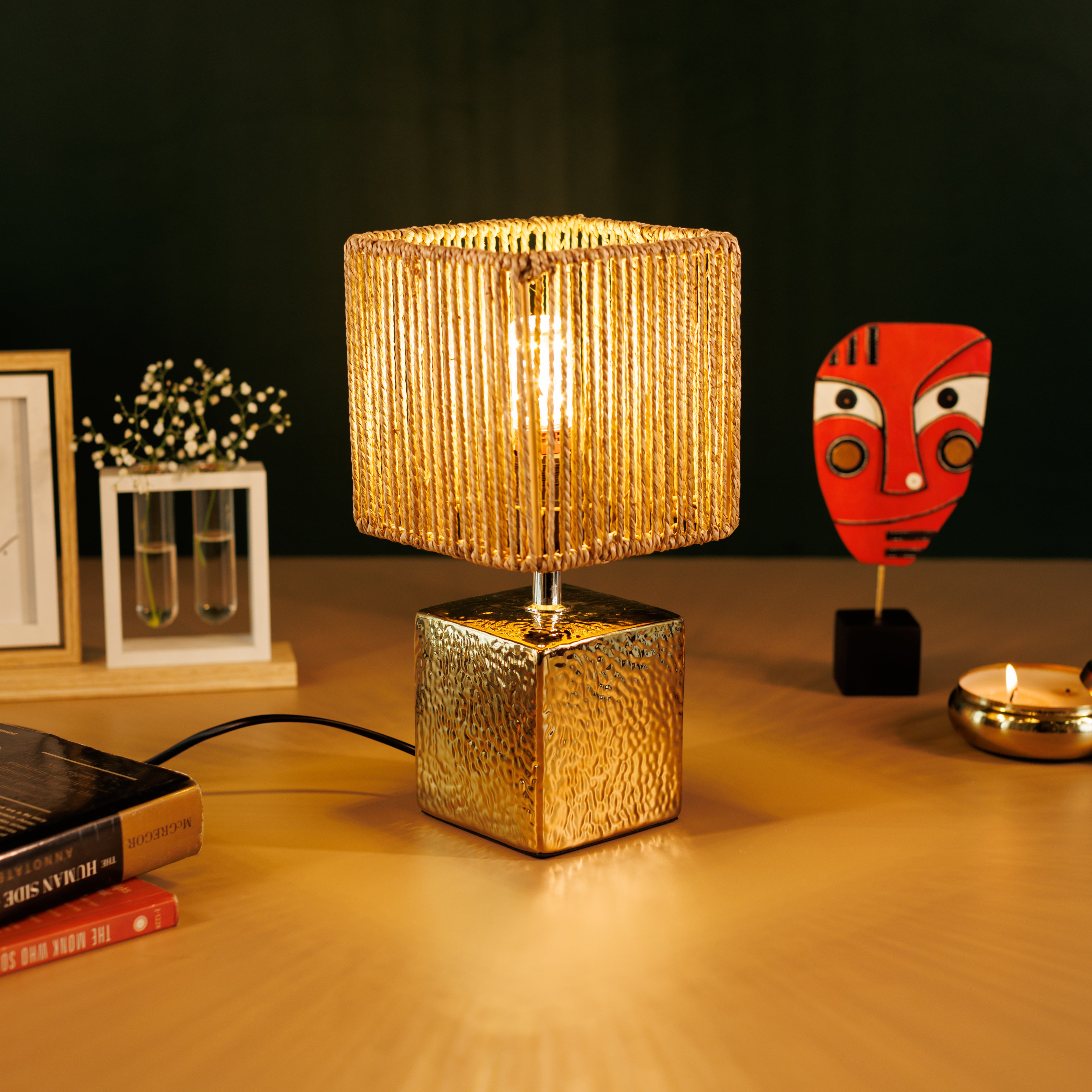 Golden Cermaic  Luxury Table Lamps