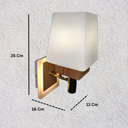 Creative Wood Wall Lantern Modern Simple Wall Light