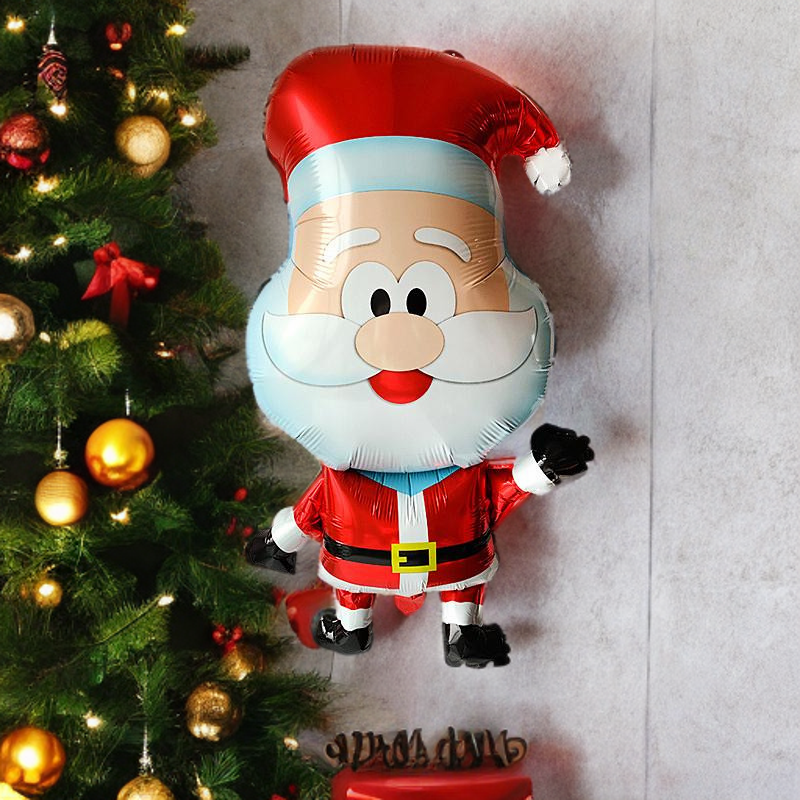 Christmas Decor Balloons, Giant 4 pcs