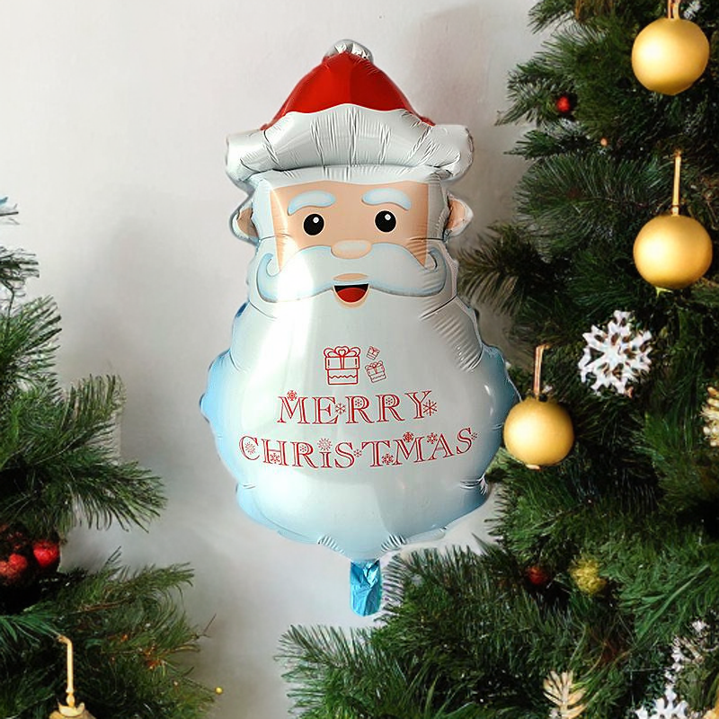 Christmas Decor Balloons, Giant 4 pcs