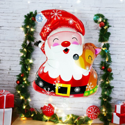 Christmas Decor Balloons, Giant 4 pcs