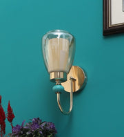 Coral Tree  Designer Lighting Golden Finish Wall Light