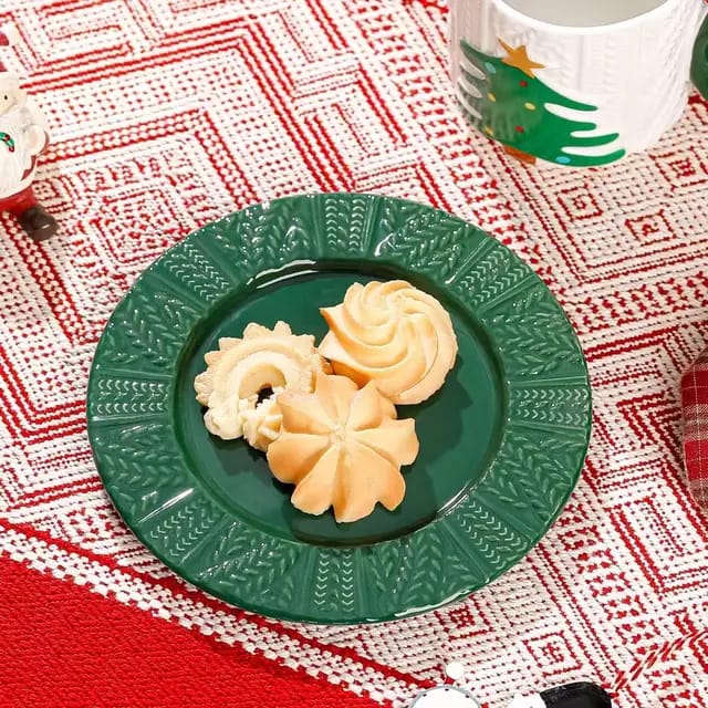 Christmas Tree Coffee Set with Mug and Saucer