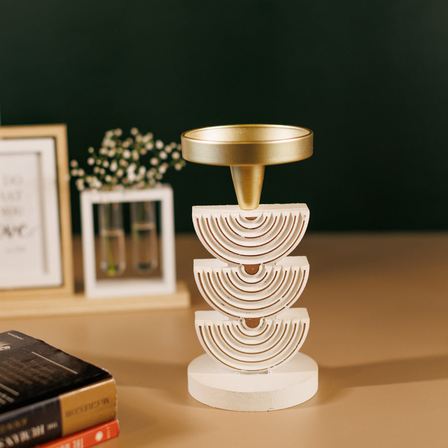 Nordic Pillar candle holder