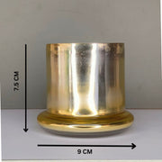 Bell Jar Candle Golden