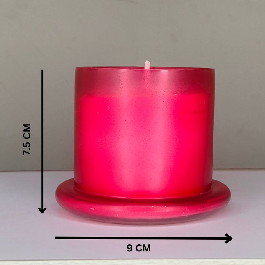 Bell Jar Candle Royal Red