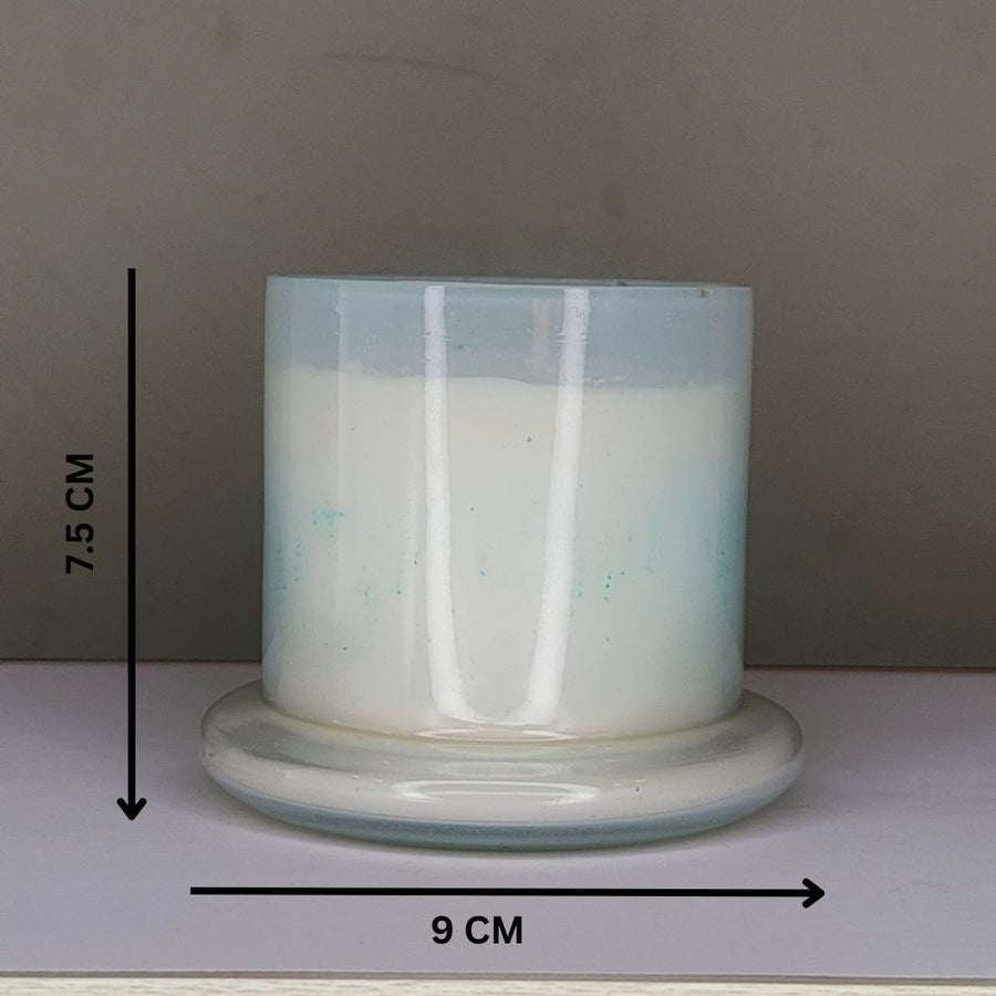 Bell Jar Candle White