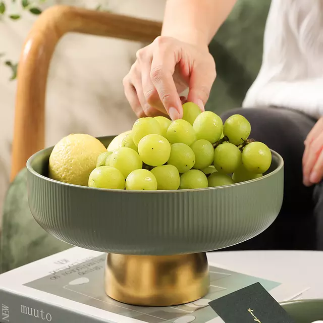 Ceramic Fruit Bowl Decorative Tableware