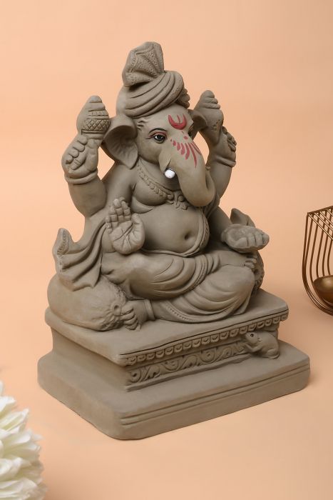 10" Eco-Friendly Ganesh Idol