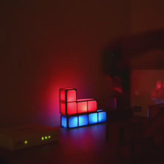 DIY Tetris Puzzle Light Stackable LED LAMP – Coral Tree